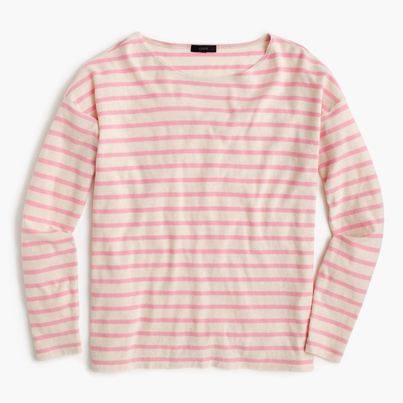 J. Crew Tops - NWT J Crew Deck-striped T-shirt